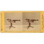 CARL GUNTHER (1827-1912) Nine Stereoviews of Scientific Instruments,