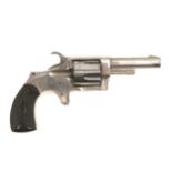 A Cased 19th Century Obsolete Caliber .32 Cal.Rim Fire Revolver,