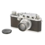 A Leica IIIb Rangefinder Camera,