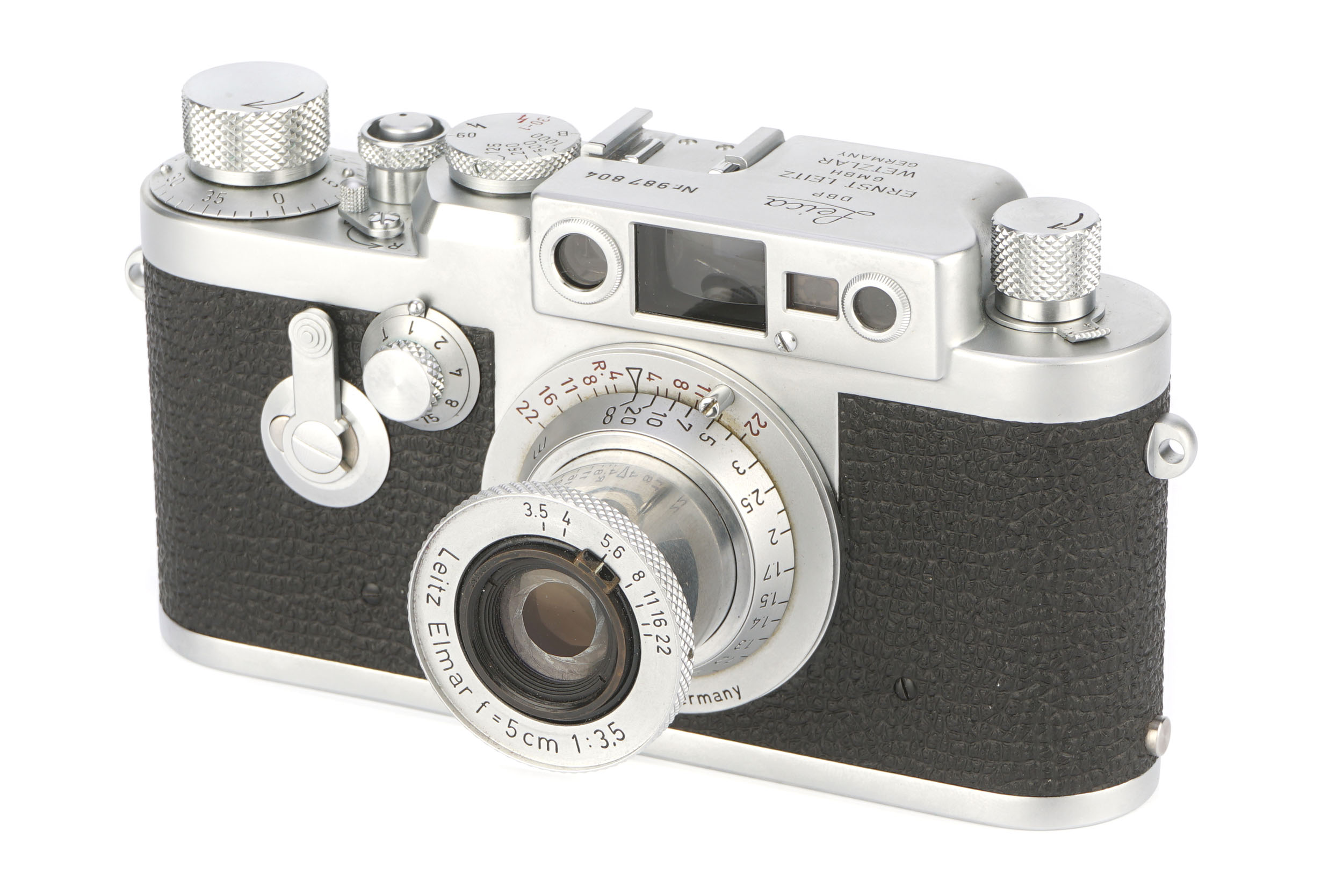 A Leica IIIg Rangefinder Camera,