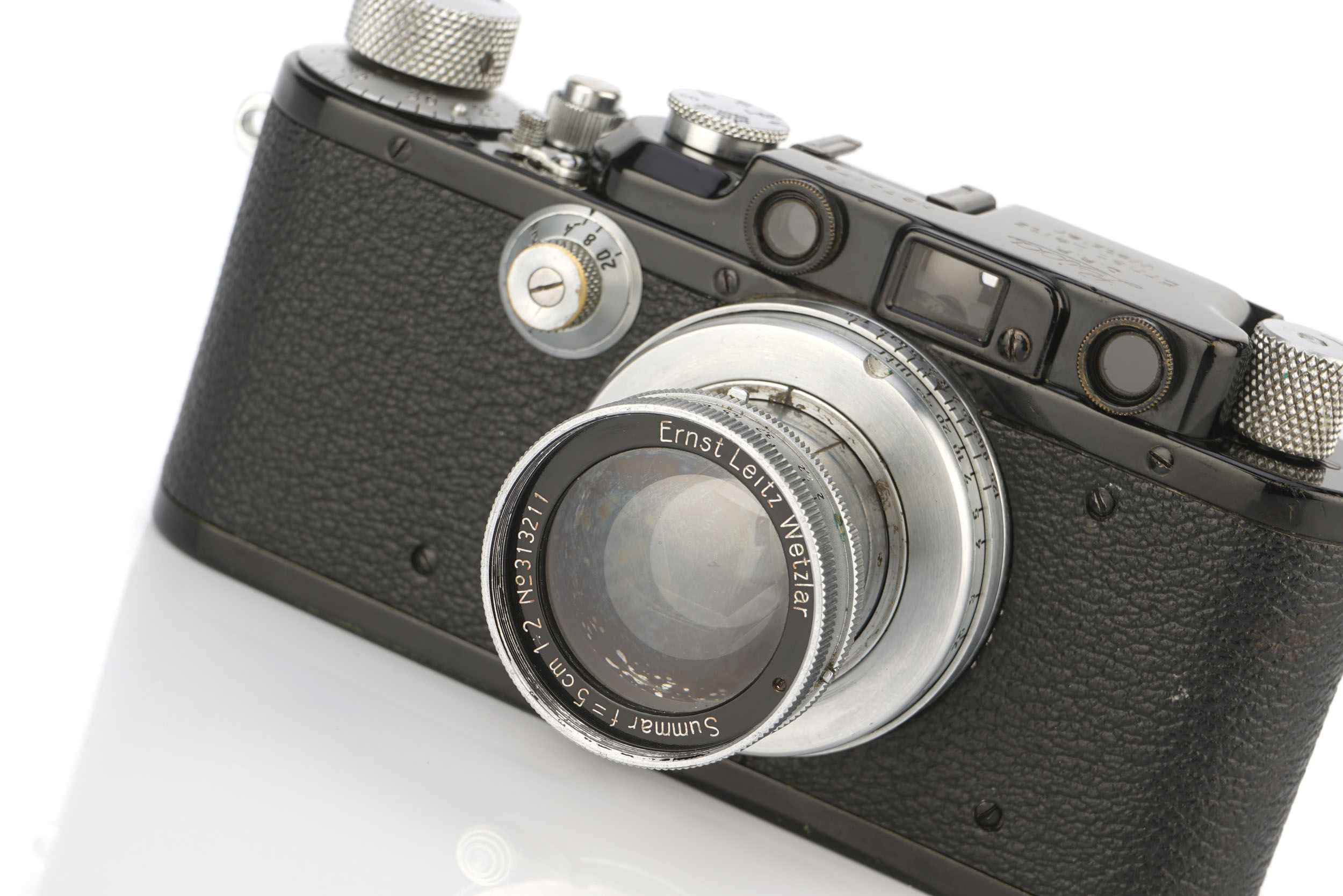 A Leica II Model D Rangefinder Camera, - Image 3 of 4