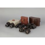 Four Pairs of British Binoculars,