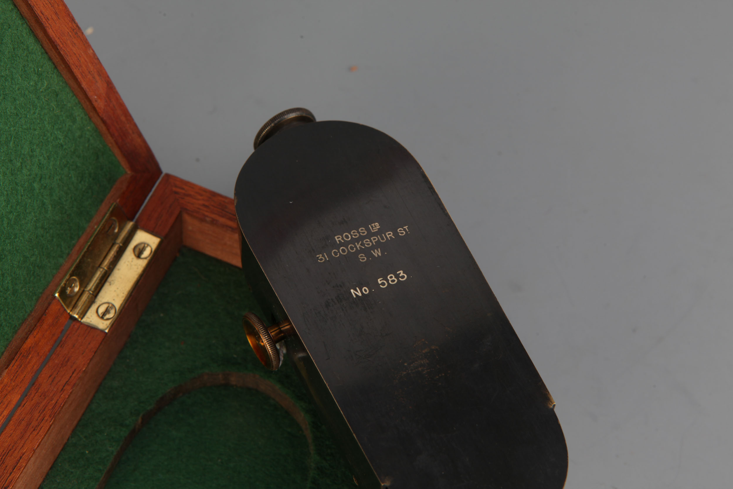 A Combination Box Sextant & Range Finder, - Image 2 of 3