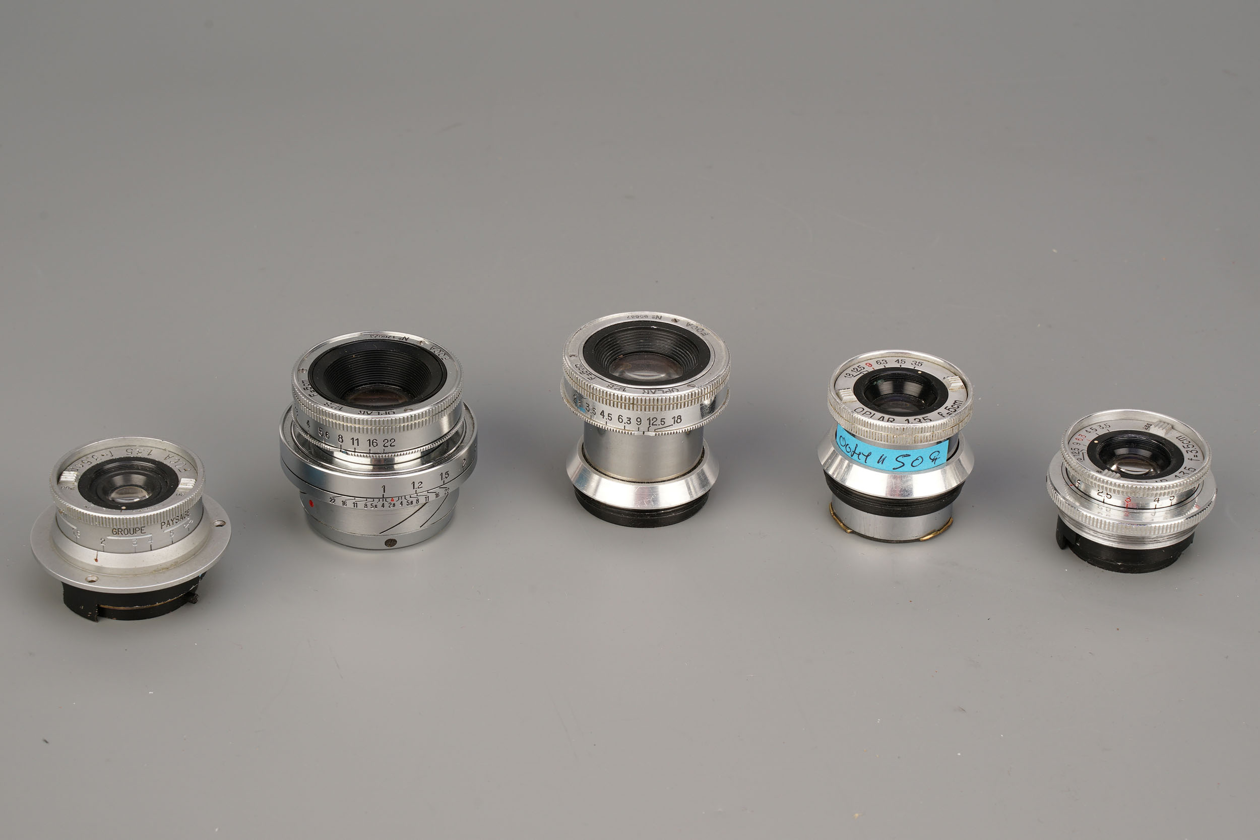 Five Foca Lenses,