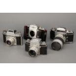 Four Ihagee Cameras,