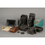 A Selection of Various Folding Cameras,