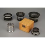 A Selection of Wray Large Copy & Process Lenses,
