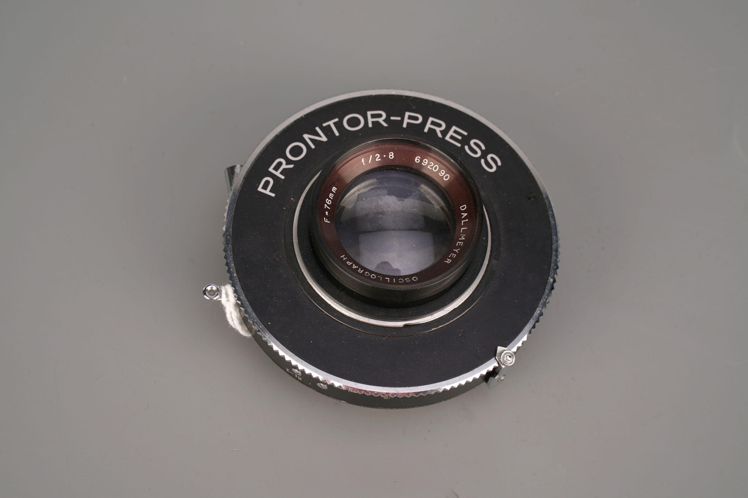 A Dallmeyer Oscillograph f/2.8 76mm Lens,