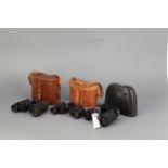 Three Pairs of German Binoculars,