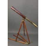 A Field Artillery Telescope with Rare Tripod,