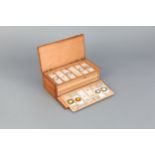 A Case of 72 Microscope Slides,