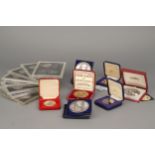 Large Collection of Papel Commemorative Medals,
