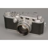 A Leica IIIc Rangefinder Camera,