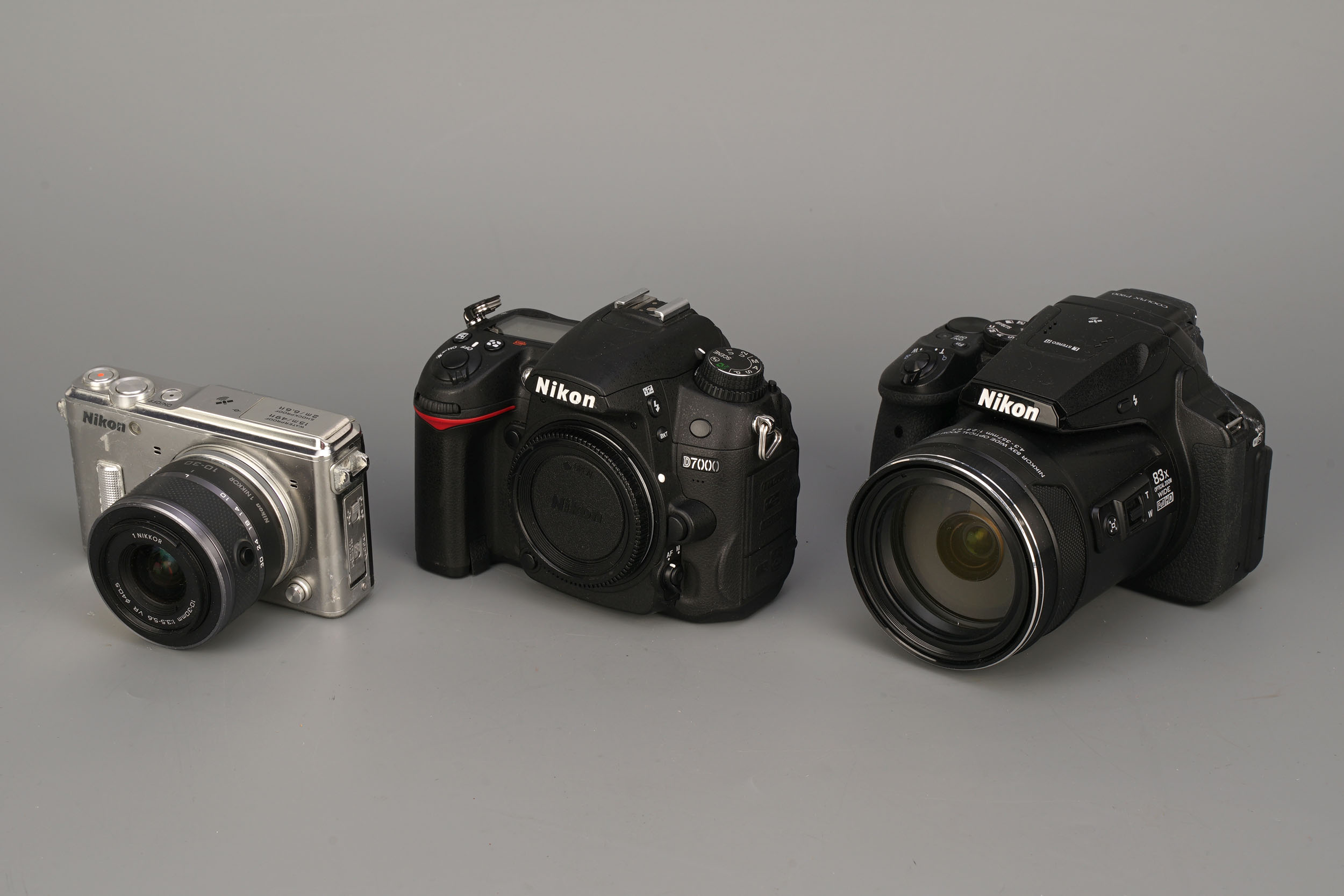 Three Nikon Digital Cameras, - Image 2 of 2