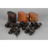 Five Pairs of Mixed Compact Binoculars,