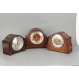 A Collection of Three Mantel Clocks,