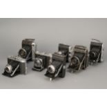 A Selection of Various Folding Cameras,