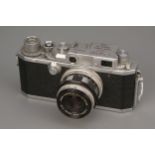 A Canon II-F Rangefinder Camera,