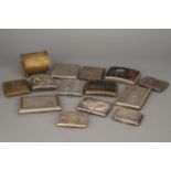 A Large Collection of Cigarette Cases,