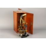 A Watson Edinburgh Microscope,