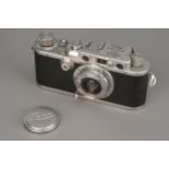 A Leica IIIa Rangefinder Camera,