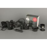 A Canon G11, Practica Binoculars,