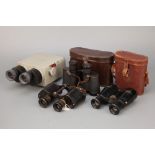 Four Pairs of British Binoculars,