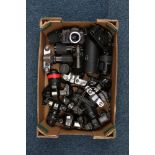 A Selection of Various SLR Cameras & Lenses,