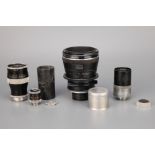 A Small Selection of Various Lenses,