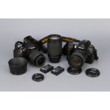 A Nikon D40x Digital SLR Camera,