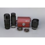 A Small Selection of Various Lenses,