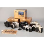 A Selection of Nikon SLR Cameras,