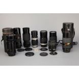 A Selection of Various Lenses,