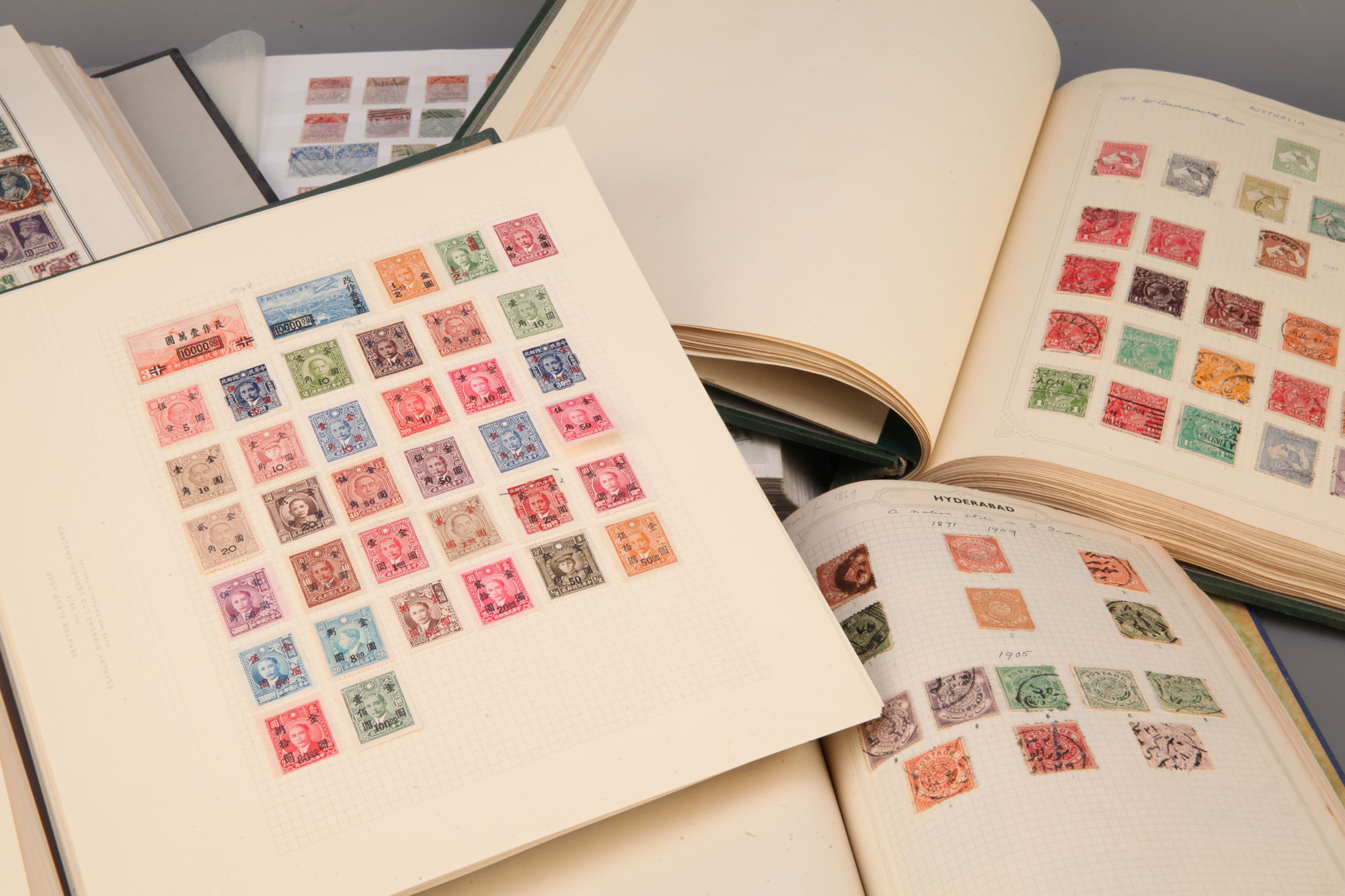 Stamps in Five Albums, - Image 2 of 5