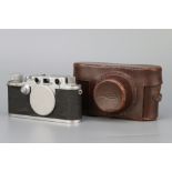 A Leica IIIc Rangefinder Body,