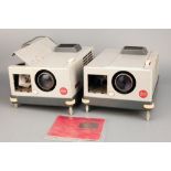 Two Leica Pradovit Projectors,