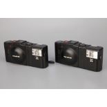 Two Olympus XA2 Cameras,