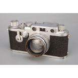 A Leica IIIf Delay Rangefinder Camera,