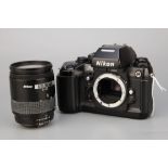 A Nikon F4 SLR Camera,