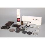 A Selection of Various Leica Accessories,