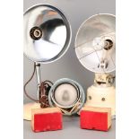 Two Infa Red Lamps,