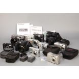 A Selection of Various Digital Cameras,