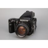 A Mamiya 645 Pro Medium Format Camera,