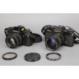 A Contax 139 Quartz SLR Camera,