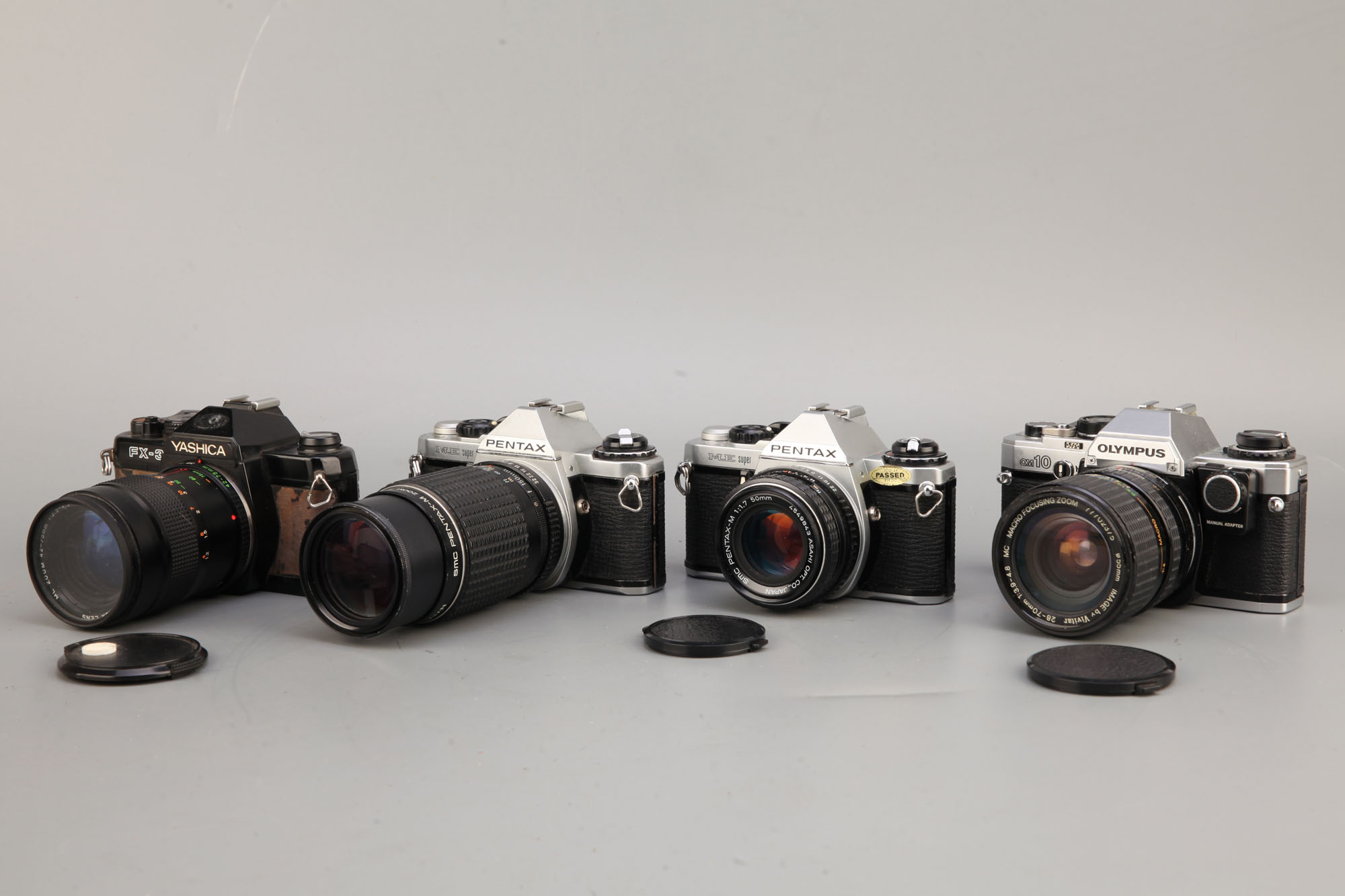 A Small Selection of Four Cameras,