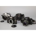 Four SLR Cameras,