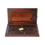 A Cased Set of Hyrtl Microscope Slides,