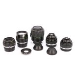 A Set Olympus Auto-Macro Lenses,