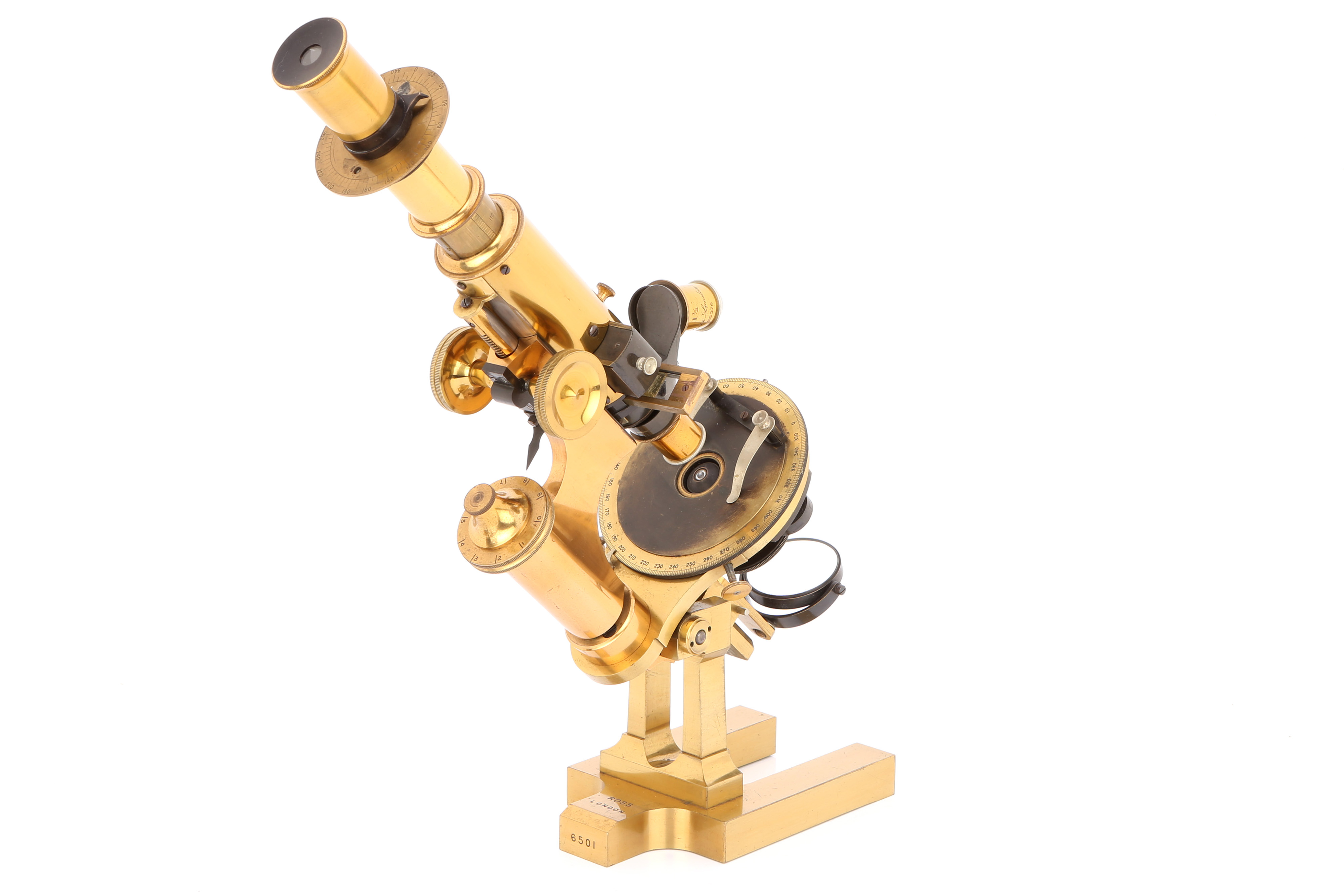 A Fine Petrological Microscope By Ross, - Image 3 of 7