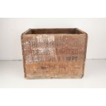 An Ilford Wooden Storage Crate,